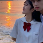 微信高清一对唯美情侣真人头像图片