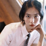清新文艺真人好看高清的女头图片