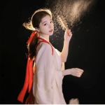 女生高清超有仙气的的真人头像图片