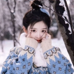 高清适合冬天用的真人女生头像图片