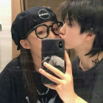 真人情头甜甜的高清图片