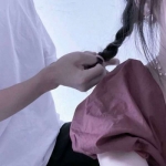 微信高清真人一左一右情头图片