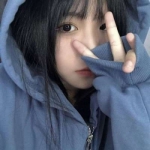 微信蓝色系高清真人女头