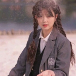 女生简单高清干净清纯的女头图片