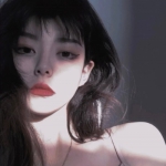 微信高清高冷清新女孩头像图片