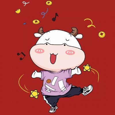 牛的动漫可爱头像图片(图2)