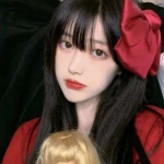 红色美女高清头像,优质2022年的红色女微信头像图片