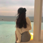 微信好看高清的背影头像女生2023最火图片