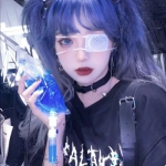 2023高清超酷的女头蓝色系最火图片