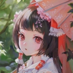 古风动漫好看高清的唯美清新女头图片