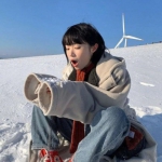 冬季女生真人好看高清的头像图片大全