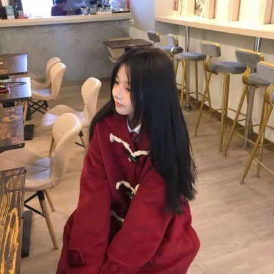 女生红色新年高清头像图片(图3)