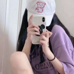 2023高清真人最火的紫色系女头图片