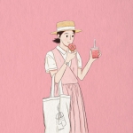 2023最火爆高清新版微信头像手绘图女