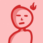 2023超火的简约线条插画可爱头像图片
