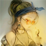 2023最近超火的漫画头像女生