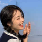 超甜天空蓝色系高清女头图片