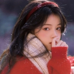 2023喜庆女头好看高清的图片