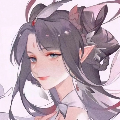 动漫高清漂亮打游戏女头图片(图10)