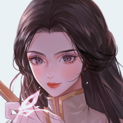 动漫高清漂亮打游戏女头图片(图6)