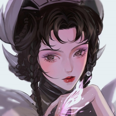 动漫高清漂亮打游戏女头图片(图5)