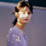 清新意境的复古很有年代感女头图片
