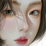 头像2022女手绘漫画,很好看