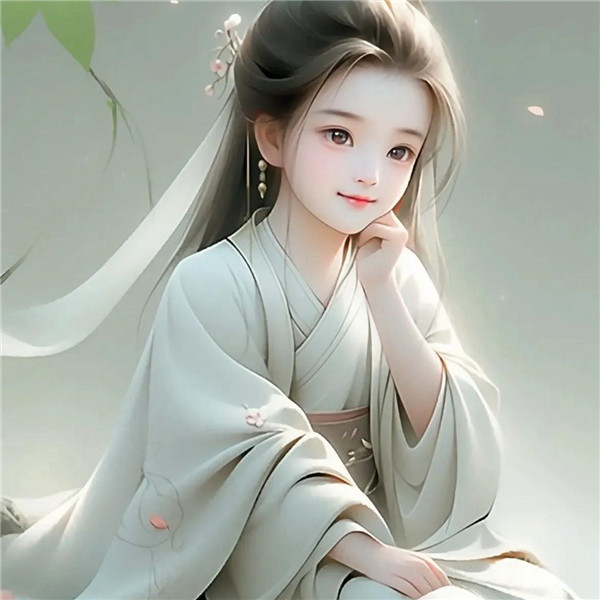 素雅清新脱俗绝美古风仙气女头像图片(图3)