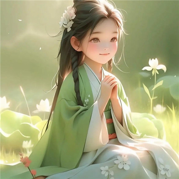 素雅清新脱俗绝美古风仙气女头像图片(图4)