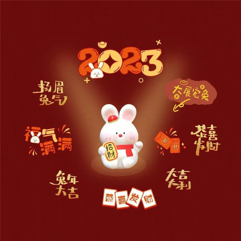 2023年最火兔年好运头像图片(图6)