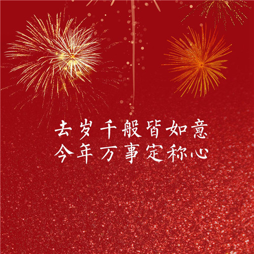 2024年跨年新年过年烟花文字头像图片(图13)