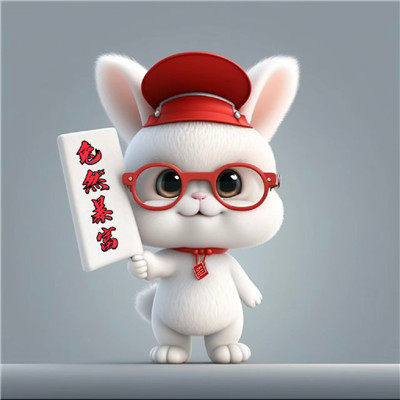 最火兔年吉利头像图片(图2)