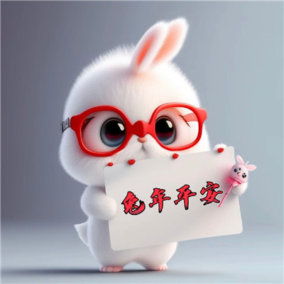 最火兔年吉利头像图片(图9)