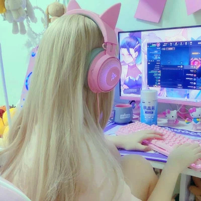 女生抖音游戏真人头像图片(图8)