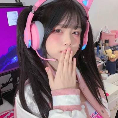 女生抖音游戏真人头像图片(图6)