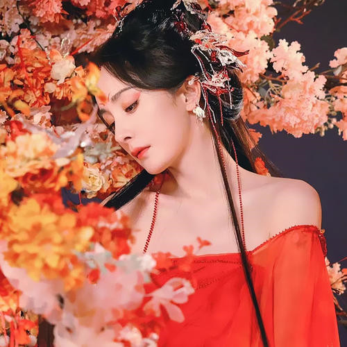 火爆全网的2024古风女生头像图片(图87)