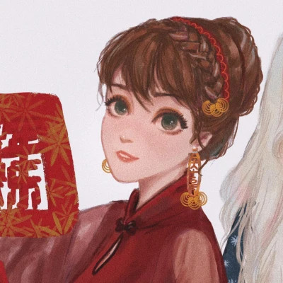 庆祝新的一年，迪士尼公主跨年头像集锦