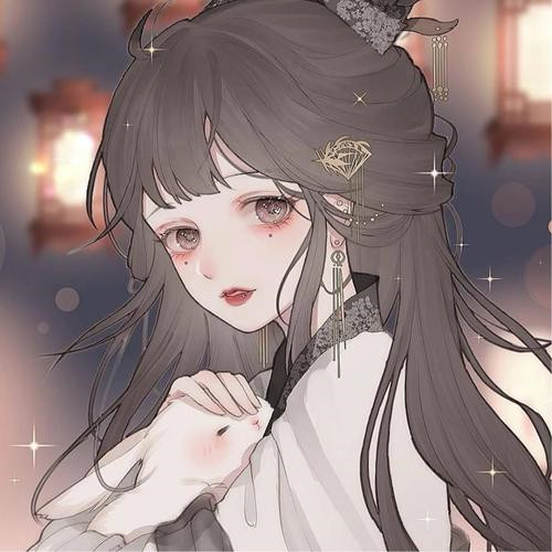 火爆全网的2024古风女生头像图片(图110)