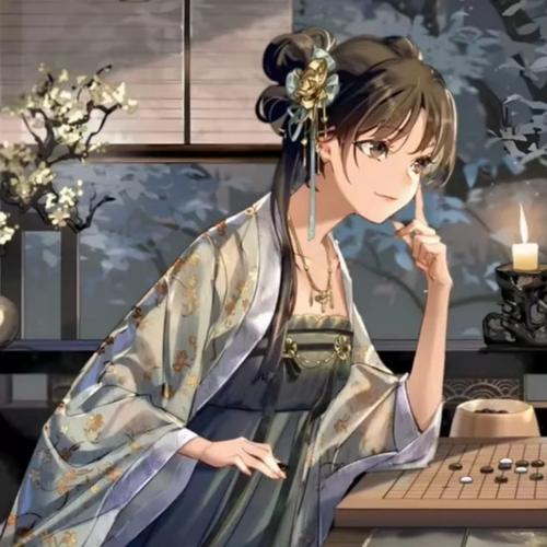火爆全网的2024古风女生头像图片(图65)