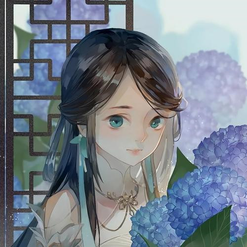 火爆全网的2024古风女生头像图片(图63)