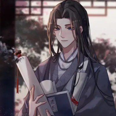 最新款古风漫画男头像(图52)
