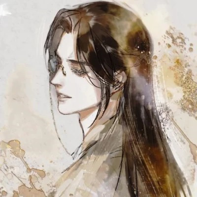最新款古风漫画男头像(图49)