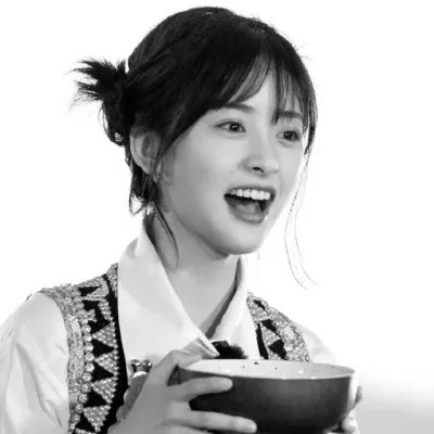 微信黑白真人头像(图50)