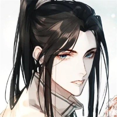 最新款古风漫画男头像(图62)