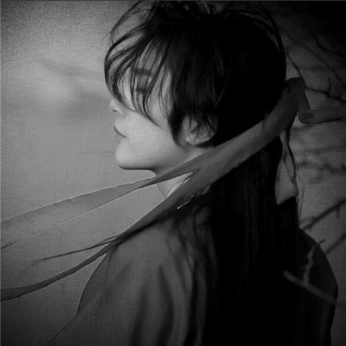 黑白古风男生头像(图50)