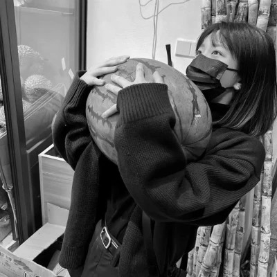 微信黑白真人头像(图96)