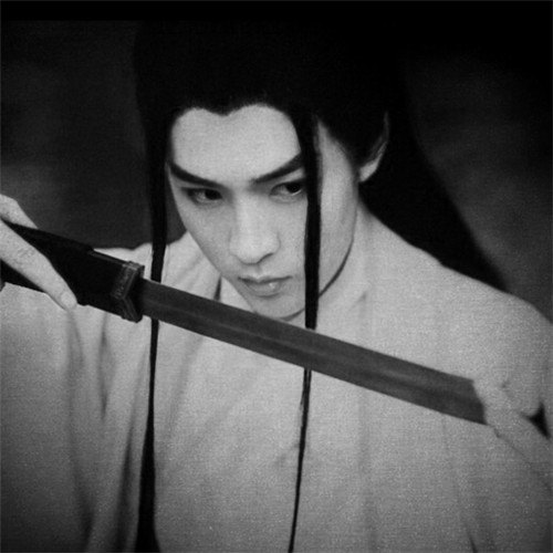 黑白古风男生头像(图61)