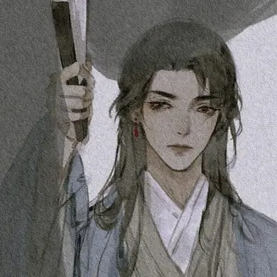 最新款古风漫画男头像(图79)