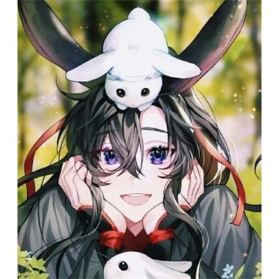 最新款古风漫画男头像(图68)