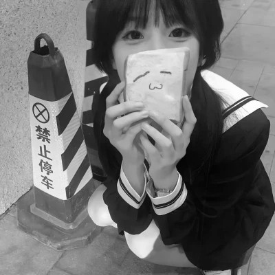 微信黑白真人头像(图109)